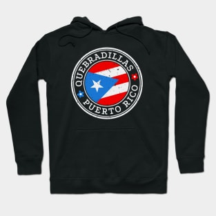 Quebradillas Puerto Rico Puerto Rican Pride Flag Hoodie